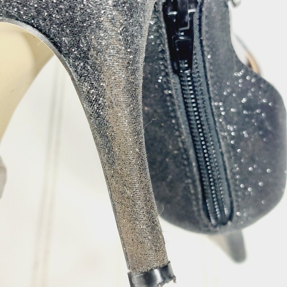 Badgley Mischka American Glamour Ankle Rhinestone Open Toe Sandal A 728 - Picture 11 of 15